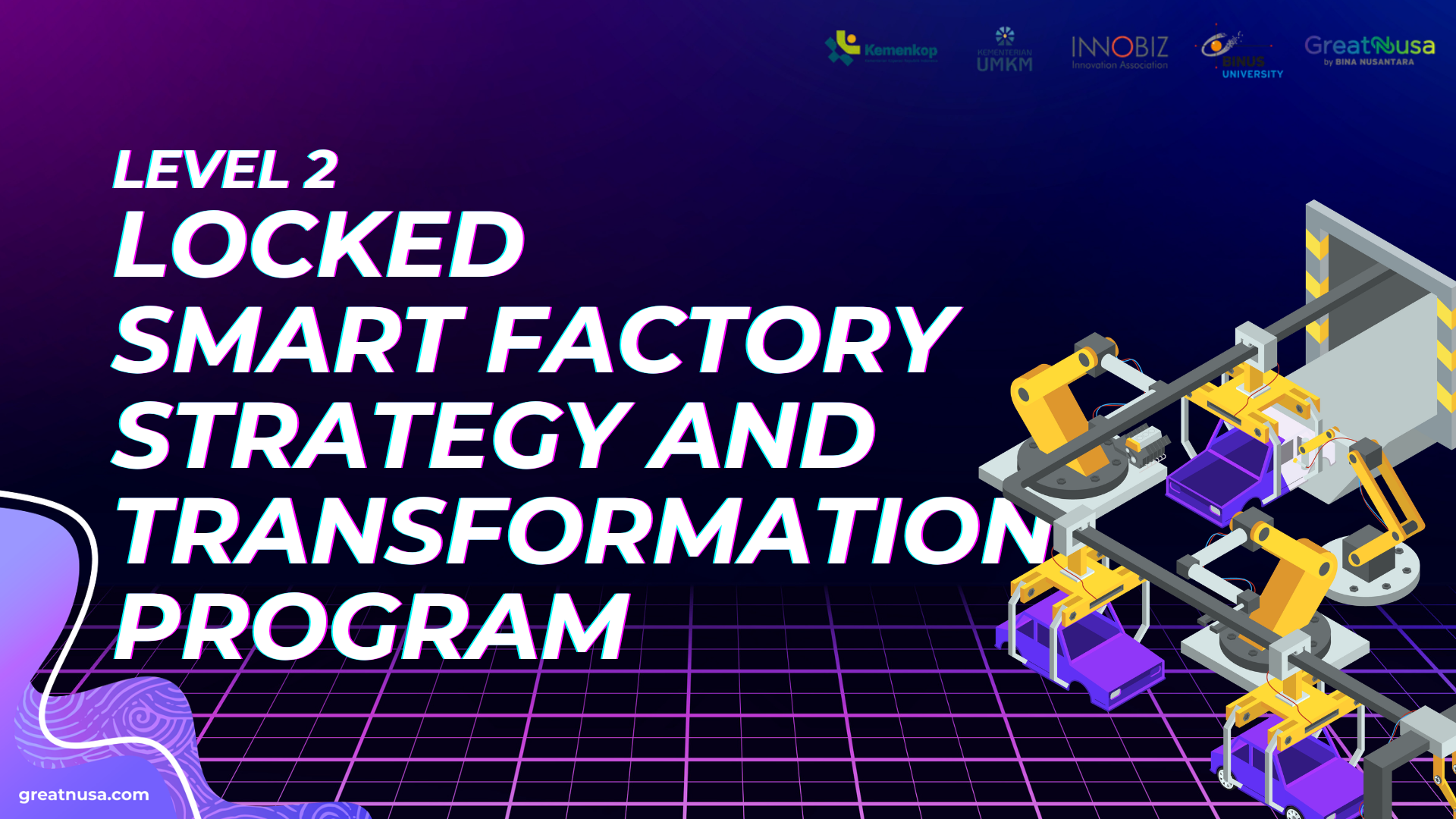 Factory Rts Smart Factory Strategy and Transformation Program (Level 2) | GreatNusa